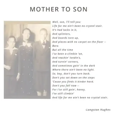 mother to son article