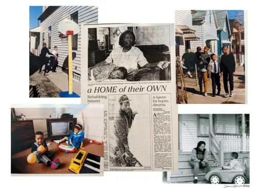 families collage