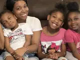 Mother and children