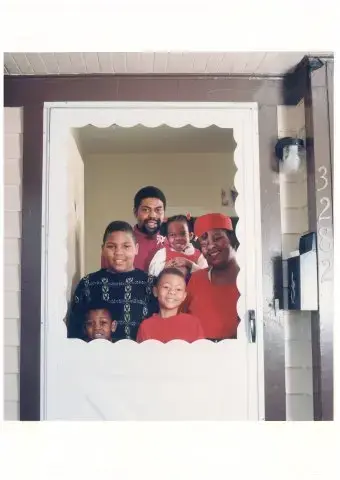 A family served by CHN in its early years. From the CHN Archives.