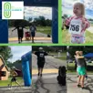 collage of marathon runners