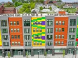 colorful buildings
