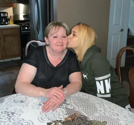 Elizabeth and her daughter