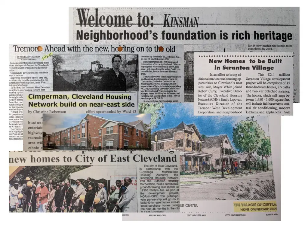 newspaper clippings